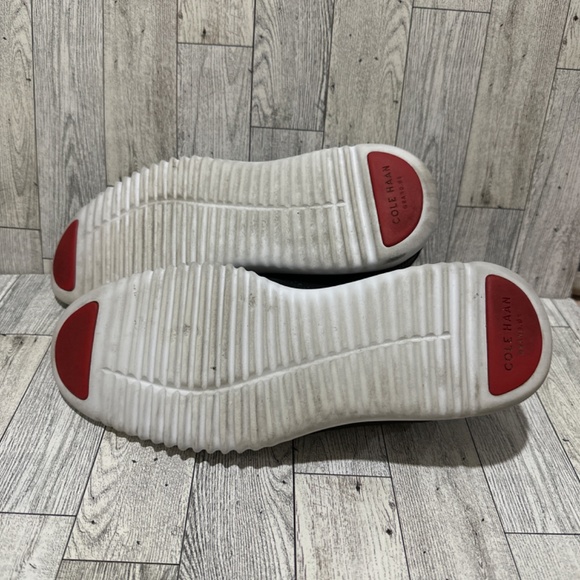 Cole Haan 2 zero grand black knit comfortable lace up shoes size 8.5 - Picture 7 of 8